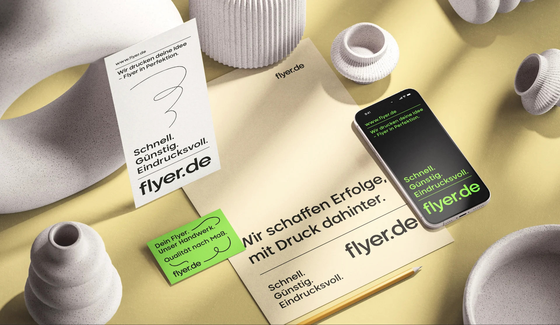 Flyer.de - Deine Druckerei in Berlin – hochwertige Druckprodukte mit Veredelung und Weiterverarbeitung